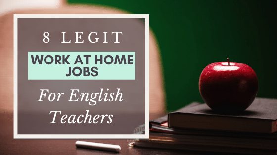 Work at home jobs for English Teachers