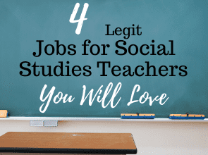 Jobs for social studies teachers